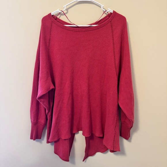 Free People Amelia Thermal Top - SZ. Small - Color : FLOR DE MAYO - Picture 4 of 5